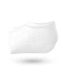 Plantillas de silicona para aumentar la altura - Invisibles, cojín suave y amortiguador, plantillas de confort biónico, plantillas medias para hombres y mujeres en negro, plantillas medias de talón de silicona el viernes