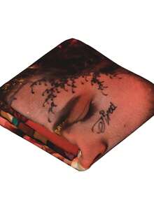 Post Actor Malone Throw Blanket Warm Blankets Breathable Air Conditioner Blanket For Car Classic Outdoor Blankets For Picnic For All Season - Black - View 3