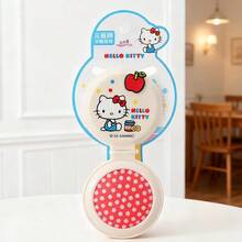 Miniso 1pc Hello Kitty Folding Comb With Mirror (Scratch-Resistant Teeth + Cartoon Print + Daily Grooming) - White - View 6