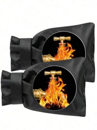 1pc Outdoor Water Faucet Cover For Winter Freeze Protection Pipe Insulation Insulated Spigot Backflow Cover