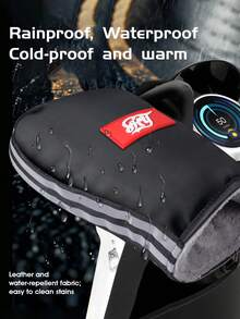 Easypie Selection 冬季电动自行车车把套，加厚保暖内衬，防风保暖；电动自行车骑行手套；保暖/防风/防水摩托车车把套。秋冬季骑行保暖必备。 - 保暖手套 - 查看 3