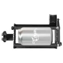 Rodillo giratorio láser Eje Y Rodillo giratorio 360° para diferentes diámetros de grabado de 4-138 mm 4 ajustes de engranajes para el grabado láser de objetos cilíndricos Latas - Negro - Ver 5