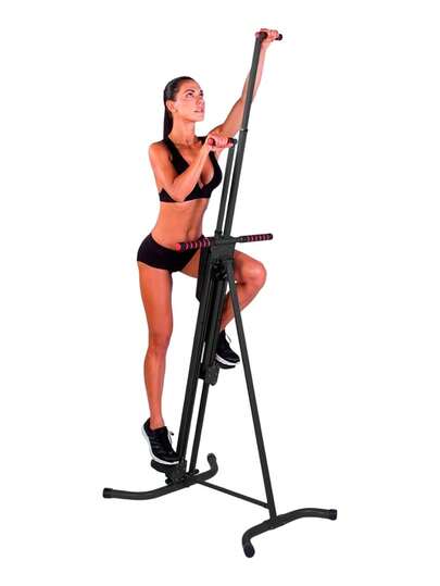 Escaladora plegable 59x27x37 in 150x70x94 cm niveles de ajuste Bluelander, equipo de ejercicio doméstico compacto, estructura resistente fácil de almacenar, varios niveles de intensidad para entrenamiento personalizado, recomendado para rutinas de fitness, terapia física y espacios pequeños, montaje rápido.