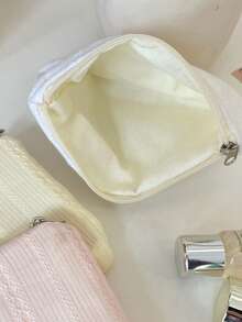 Bolsa de maquillaje pequeña, bolsa de viaje para maquillaje, bolsa de aseo, bolsa de maquillaje de viaje, bolsa de almacenamiento de maquillaje, bolsa de almacenamiento portátil, regalo para damas, bolsa portátil para toallas femeninas, bolsa pequeña para cosméticos, organizador de aseo de viaje, organizador de vacaciones, organizador de maquillaje de gran capacidad, estuche de maquillaje para lápiz labial, brochas, cuidado de la piel - Multicolor - Ver 6
