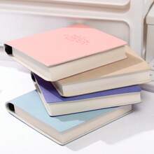 Mini Embossed Pocket Notebook "Animal Park", Portable Blank Notepad, High-Quality PU Cover, Birthday Gift - Multicolor - View 4