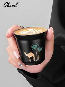 shoxil 1个保温咖啡壶/咖啡壶/茶壶，不锈钢材质，带可拆卸滤网，适用于冷热饮品，双层隔热咖啡壶，真空保温瓶，适合家庭/办公室/旅行/送礼 - Pot - 查看 10