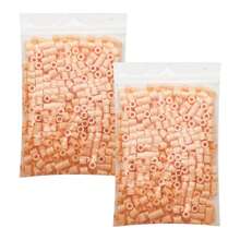 2000 piezas Paquete súper grande de cuentas - Cuentas pequeñas de 2.6 mm, adecuadas para manualidades DIY, cumpleaños, San Valentín, Halloween, decoraciones de fiesta - Compatibles con Perler, cuentas de fusión, hacer slime - Cuentas a granel para manualidades DIY, regalos de fiesta de cumpleaños, proyectos escolares - Cuentas para hacer joyería, materiales para hacer pulseras, kit de fabricación de pulseras, suministros de joyería, cuentas para hacer pulseras, accesorios de joyería