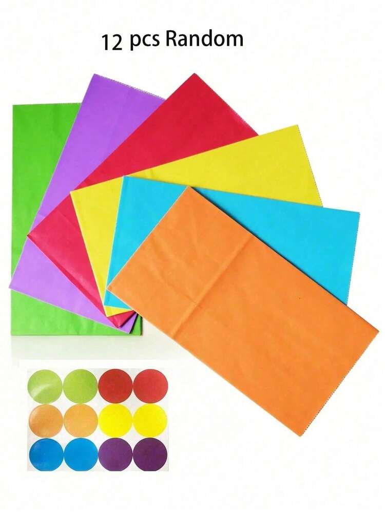 24 حقيبة هدايا ورقية كبيرة الحجم بحجم 8 بوصة من ماركارون، أكياس هدايا من ورق الباستيل الملون، حقائب هدايا لحفلات كرافت، الحقائب هدايا ملونة مع يد، حقيبة ورق صوفية، هدايا عيد الميلاد، لوازم عيد ميلاد قابلة لإعادة الاستخدام عالية الجودة (الزفاف والأعمال الصغيرة)، حقائب الهدايا الصغيرة، تشمل هدايا المناسبات (عيد الأم)، هدايا العيد، عيد الأم، لا تشمل الهدايا الموسمية، الهدايا الأخرى (هدايا عيد الغزال، هدية ) - متعدد الألوان - مشاهدة 9