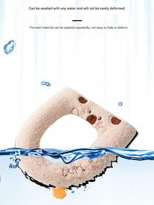 1 件四季马桶座套，加厚马桶垫，带拉链，防水保暖，适合家用