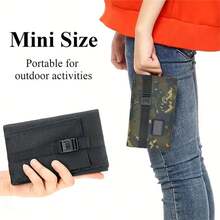 Portable 4-Fold Solar Panel With USB - Ideal For Outdoor Travel & Camping, Charges Phones, Tablets, Fans, Flashlights, Foldable Design With Phone Pouch