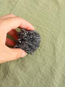 1件装可调节纯色弹力带无袖围裙，适合居家厨房烹饪，男女皆宜，简约设计 - 彩色 - 查看 10