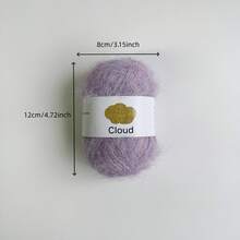 3 Batches Of 40g/Batch, Hand Knitting [3115] Long Fiber Knitting Yarn, For Handmade Hats, Scarves, Blankets And Other Products, Soft Texture, No Shedding, Easy To Knit, Each Batch Length Approx. 360m±392 Yards. - Multicolor - View 6