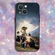 Spain Francisco  Art Phone Case Cover Compatible With  16, 15, 14, 13, 12, 11 Plus, Pro Max, XS, X, XR, SE, Mini, 8, 7, Soft Silicone Black Cover, Cover Compatible With  17 Case,  17 Pro Case,  17 Pro Max Case - Z8 - Ver 5
