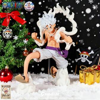 TOEI ANIMATION 1个官方授权的海贼王格兰迪斯塔蒙奇·D·路飞五档尼卡cosplay道具动漫手办 - 万圣节圣诞节家居装饰收藏品