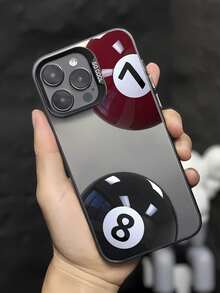 Fashionable Energetic Black TPU Shockproof Protective Phone Case, Compatible With Apple Models, Suitable As Birthday And Christmas Gifts For Couples, Girlfriends, Daughters, And Boyfriends