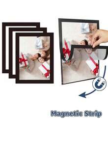 A3 A4 A5 A6 磁性相框海报封面相框，自粘磁性相框，磁性壁画框，可更换壁画框，磁性海报架，画作展示架 - 彩色 - 查看 8