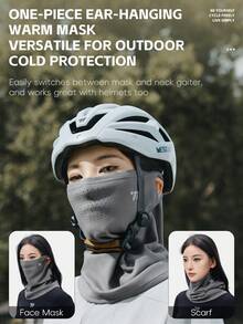 WEST BIKING 骑行冬季耳罩 - 防风保暖骑行滑雪面罩 | 颈套保暖围巾 | 寒冷天气运动面罩，男女通用
