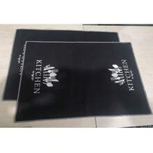 2/4 件柔软吸水超细纤维厨房毛巾 - 勺子和叉子图案，非常适合擦干碗碟和手、节日装饰和日常使用