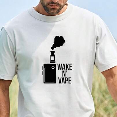 Camiseta divertida de fumador, fumador, se despierta y vapea, fuma, inhala, fuma, eslogan divertido, vaporizador, regalo de cumpleaños para mujer unisex.220G C-AmiS-eta básiC-A de aL-Godón para mujer de 220 g colores sólidos y vibrantes. Apto para todas las perS-onas, ya sean mujeres o hombres. Tejido duradero de alta C-Alidad apto para todas las costuR-AS, suave al tacto pero diseñado para durar. Tops transpirables para mujer, conjuntos de otoño para mujer, conjuntos de vaC-Aciones, disfraces de Halloween para mujer.