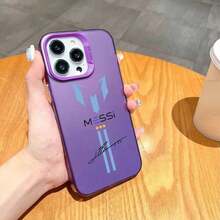 MESSi Football Phone Case For IPhone 12 11 13 14 15 16 Max Pro Plus Mini Silver LMDaser Color Cover2025.1.Halloween Accessories. - z5 - 查看 2