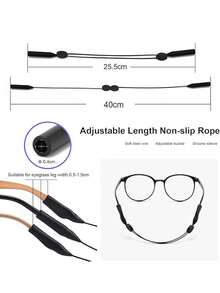 31-Piece Comfort Silicone Anti-Slip Eyewear Frame & Behind-Ear Grip Set | Universal For Fashion Glasses/Readers/Sports Glasses - ZH-62 - View 2