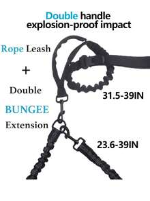 1pc LANGXINGCS Pet Harness Set, Explosion-Proof Guide Dog Camouflage Harness & Leash Set, Customizable Name Tag, Pocket Dog Clothes, Suitable For Large/Medium/Small Cats And Dogs - Multicolor - View 11