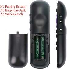 Universal Remote For Roku TV Remote, Compatible With All ONN Roku TVs 4K UHD LCD Smart HDTV With   Hulu Vudu App Keys - 1 - 查看 5