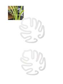 1/2/3 Packs Heavy-Duty Plant Support Stakes - Foldable Stem Clips With Adjustable Locking, Garden Stabilizer For Indoor/Outdoor Plants, Space-Saving Design For Monstera & Flowers (Perfect Gardening Gift) - Multicolor - View 11