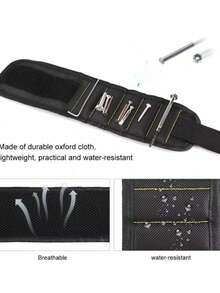 Magnetic Wristband For Home Repair, Tool Magnetic Wristband For Holding Screws, Nails, Small Metal Parts, Suitable For Woodworking, Electrician, Hardware, Perfect Gift For Dad, Boyfriend, Repairman, Electrician, Auto Mechanic - Multicolor - View 9