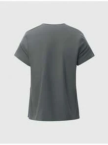 Men's Short Sleeve Shirt, Nurse/Doctor/Veterinarian/Caregiver Uniform Top