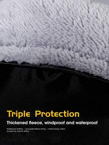 Easypie Selection 冬季电动自行车车把套，加厚保暖内衬，防风保暖；电动自行车骑行手套；保暖/防风/防水摩托车车把套。秋冬季骑行保暖必备。 - 保暖手套 - 查看 5