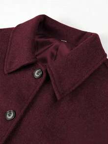 Giacca elegante da - design classico con bottoni, blazer sartoriale a linea H, adatta per ufficio, casual e occasioni formali, colore unito con bottoni frontali, autunno/inverno