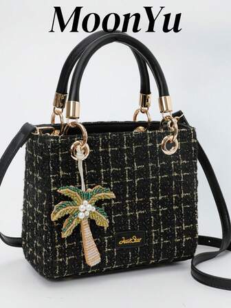 女士黑色奢华手提包