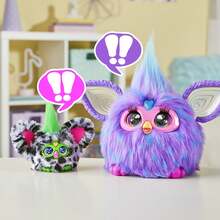 Hasbro Furby Furblets Bub - Mini Companion, 45+ Sounds & Music, Speaks Furby Language Only, Electronic Plush Doll, Pink & White, Back To School Gift, Suitable For Children 6+ Years Old - MOO-bOO - View 6