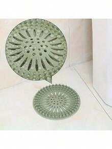 1pc Drain Hair Catcher, Keeps Drain Clean And Unclogged, Shower Drain Strainer Hair Catcher Set Home Bathroom Decor Fall Decor Back To School - 粉色 - 查看 5