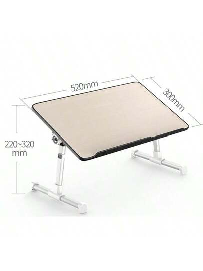 Folding Bedside Small Desk, Adjustable Angle Study Home Tafel Board Bureau Reading St Lazy Person Dormitory Bedroom Table, Student Notebook Holder Book Gadget, Sofa view 5