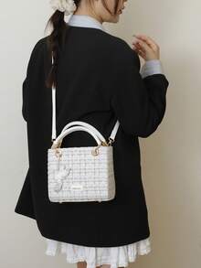 白色奢华女士手提包