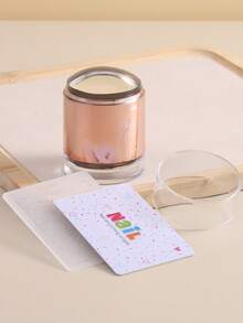 易用精准双头美甲印章套装，含透明果冻印章和柔韧硅胶工具，轻松打造法式美甲及图案转印，另含2个刮刀，方便快捷地进行无痕DIY美甲，3件套