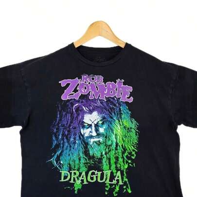 Rob Zombie White Zombie Dragula Graphic Print…220 g de aL-Godón puro se tejen para una sensación de lujo y suavidad en la piel. Ropa de mujer avanzada Halloween de Navidad disfraz disfraz halloween mujer  mujer premium