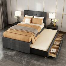 Gray + Linen + 90cm*200cm