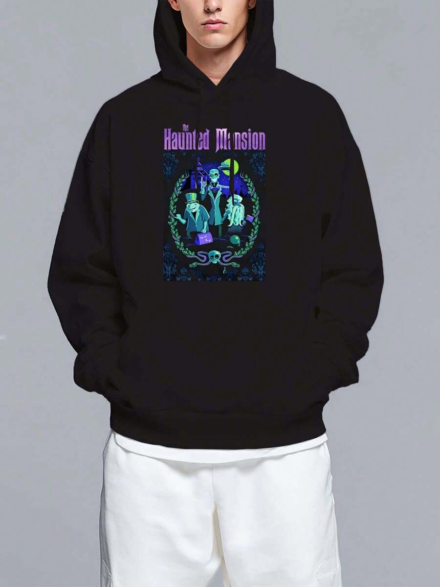 Men Zip-Up Hoodies - Black - View 1