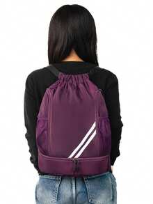 SEYATULLH Mochila multifuncional para mujer, mochila de viaje para gimnasio, yoga, running, al aire libre, casual, con cordón, bolso de hombro, bolso deportivo para deportes, fitness, ejercicio, gran capacidad, bolso de viaje para vacaciones para mujeres y hombres, bolso de gimnasio duradero, bolso de yoga