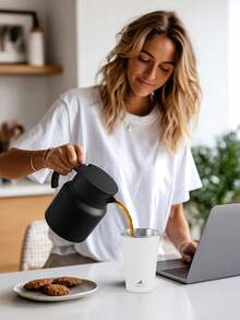 Meoky 17盎司不锈钢金属杯，不易碎，可叠放，适合成人、酒吧、家庭、餐厅、旅行、野餐、露营和其他户外活动 - 白色 - 查看 10