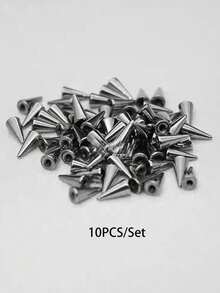 10PCS Replaceable Spikes Rivet For Lip Piercing Eyebrow Ring Helix Piercing Nose Piercing Body Piercing 16G 1.2mm