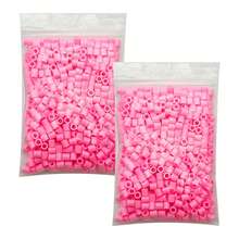 2000 piezas Paquete súper grande de cuentas - Cuentas pequeñas de 2.6 mm, adecuadas para manualidades DIY, cumpleaños, San Valentín, Halloween, decoraciones de fiesta - Compatibles con Perler, cuentas de fusión, hacer slime - Cuentas a granel para manualidades DIY, regalos de fiesta de cumpleaños, proyectos escolares - Cuentas para hacer joyería, materiales para hacer pulseras, kit de fabricación de pulseras, suministros de joyería, cuentas para hacer pulseras, accesorios de joyería