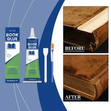 Book Repair Glue, Neutral & Gentle Formula, Stabilizes & Bonds Books, Documents, Papers, Transparent & Quick Drying - Multicolor - View 4