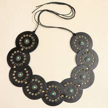 1pc Women's Fashion Tie Waist Belt, Versatile Accessory To Pair With Pants And Skirts, European Style - A - View 32