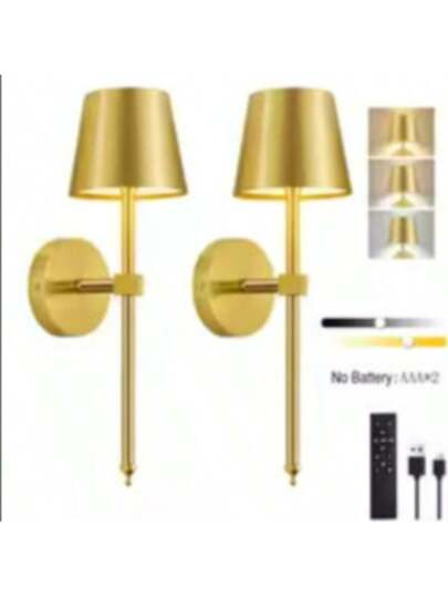 Moderne Minimalist Wireless LED Wand Lights, USB Rechargeable Remote Control, Dimmable, Sleep Timing Lighting, Flexible Placement Bedroom, Living Room, Hallway, view 9