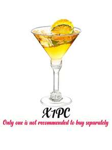 10/20个装可重复使用的5盎司塑料马提尼酒杯 - 非常适合盛装鸡尾酒、香槟和甜点 - 可重复使用的派对杯，适用于婚礼、圣诞节、情人节、复活节、复活节以及日常聚会