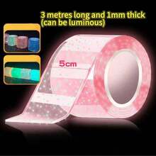 1 套 DIY 手工纳米胶带，可重复使用双面胶带，高粘度纳米胶带套装 - 彩色 - 查看 8